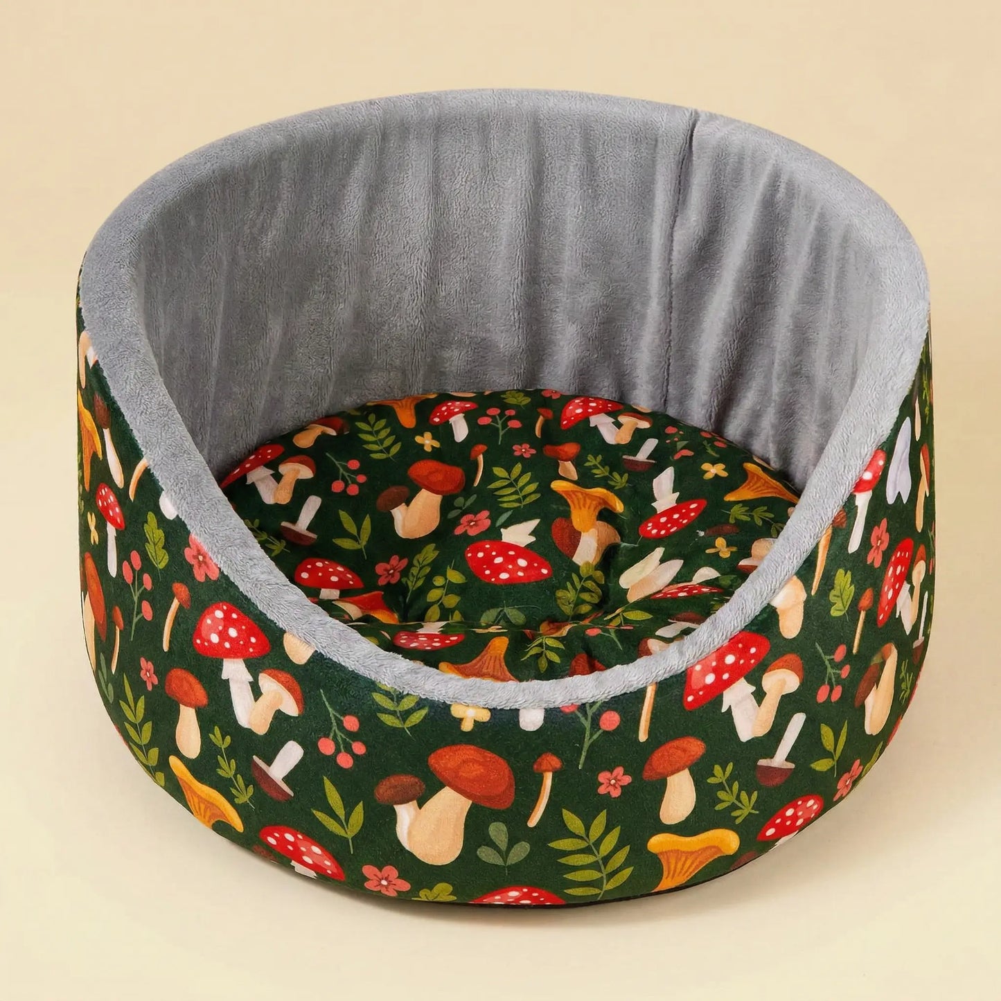 Hamster Cage Habitat Hamster Supplies Hamster Cage Small Animal round Hug Cup Hideout Bed - Bowl-Shaped Outdoor Habitat with Removable Machine-Washable Pad, Suction Cup Pad, Hamster Cage Accessories for Hamsters Guinea Pig Bed Guinea Pig House