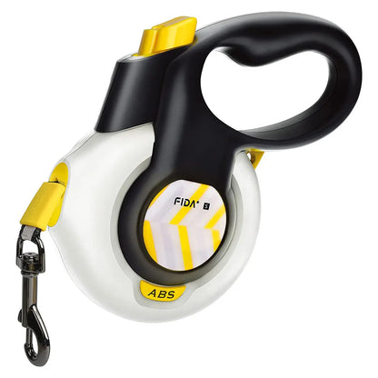 16 Ft Retractable Dog Leash with Autobrake - Design for Large and Medium Dogs, Tangle-Free One-Hand Control