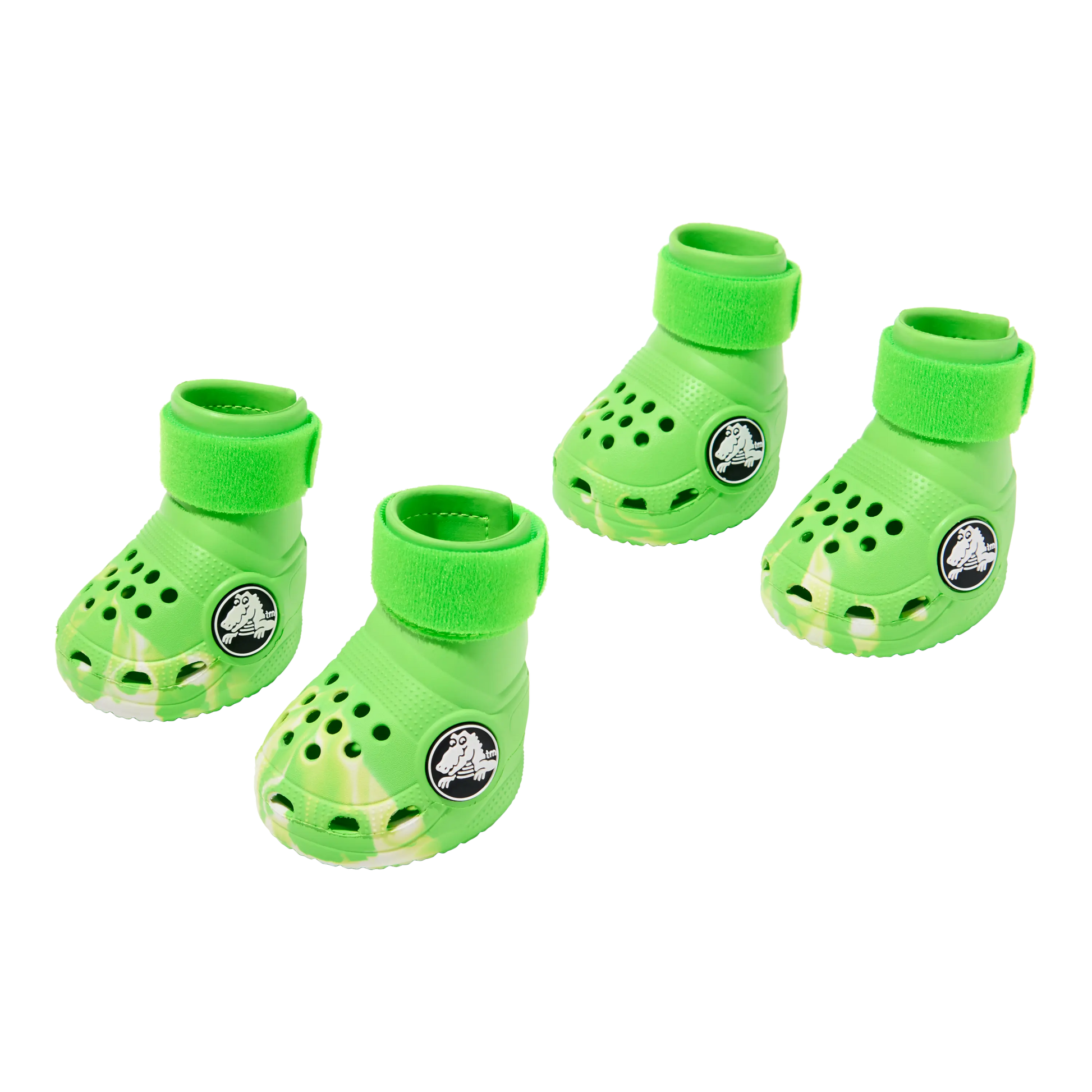 Barkbox - Dog Shoes - Each Box Comes with 4 | EVA Foam with Adjustable Strap, Breathable, Glow-In-Dark