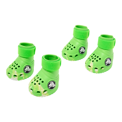 Barkbox - Dog Shoes - Each Box Comes with 4 | EVA Foam with Adjustable Strap, Breathable, Glow-In-Dark