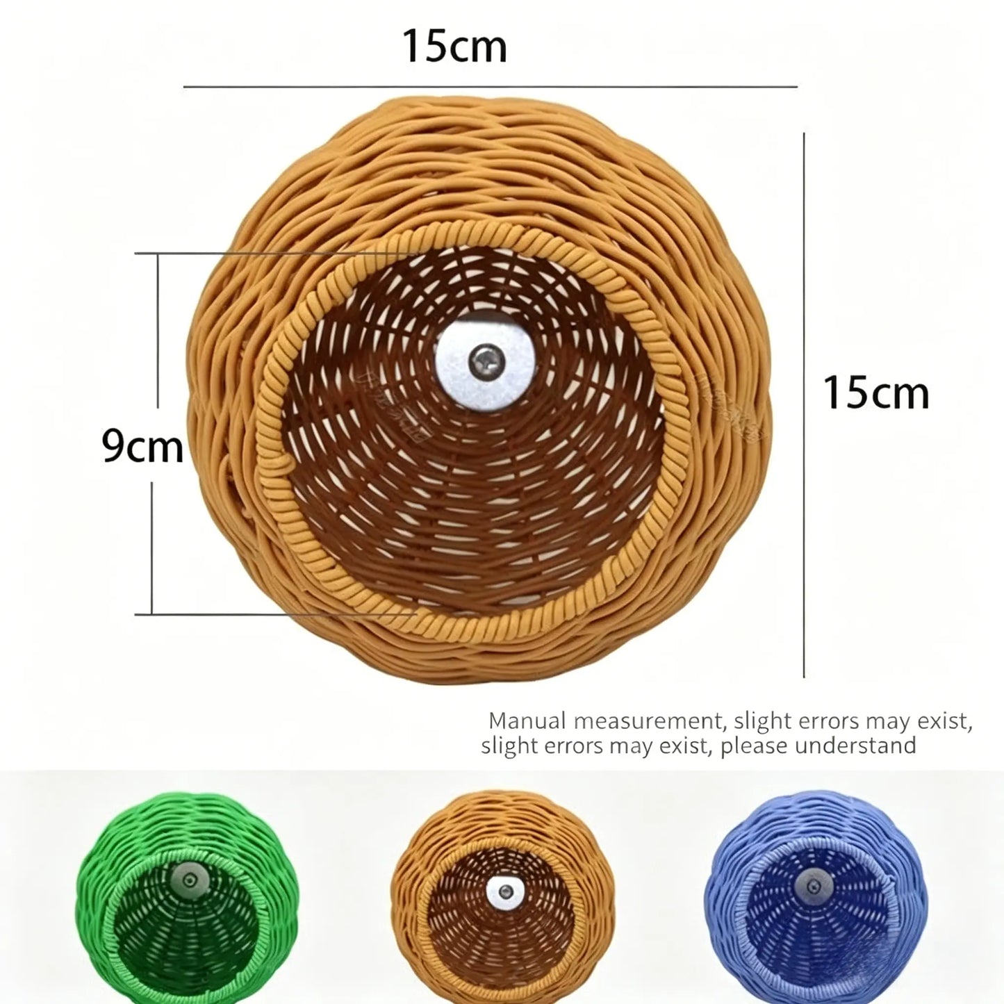 Premium Handcrafted Bird Nest for Cages - Imitation Rattan Parrot Bed and Breeding Box - Breathable, Durable, Bite-Resistant, and Easy to Clean
