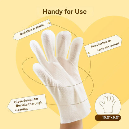 【Dealsforyoudays】Hicc PET Disposable Dog Grooming Wipes (20Pcs) - Natural, Hypoallergenic, No-Rinse Mess-Free Grooming Wipes with Fermented Oils for Hair Removal, Sticky Hair Control, Deodorizing, Skin Moisture, Paw Care, Outdoor Use Summerwins
