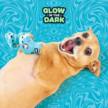 Barkbox - Dog Shoes - Each Box Comes with 4 | EVA Foam with Adjustable Strap, Breathable, Glow-In-Dark
