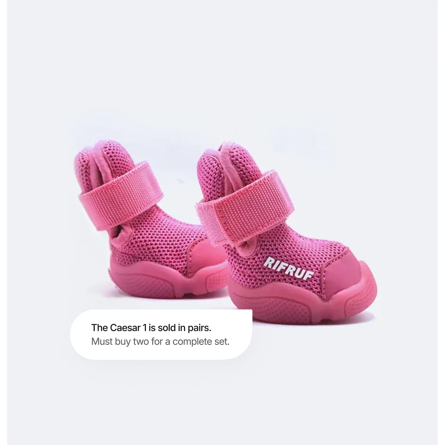 Breathable Non-Slip Pet Sneakers for Dogs and Cats – Lightweight Paw Protection (Set of 2)